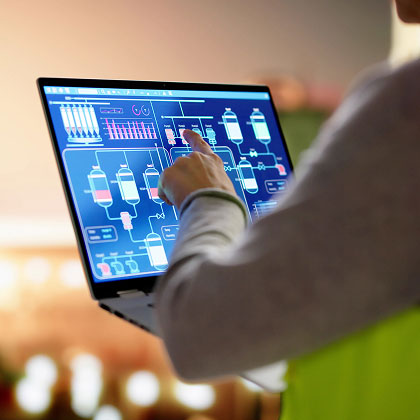 산업별 특화 재고 최적화 알고리즘 및 적정 재고 제안 화면